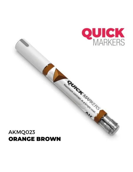 ORANGE BROWN - QUICK MARKER - AK Interactive AKMQ023
