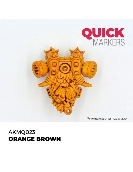ORANGE BROWN - QUICK MARKER - AK Interactive AKMQ023