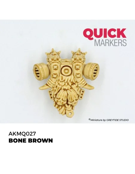 BONE BROWN - QUICK MARKER - AK Interactive AKMQ027
