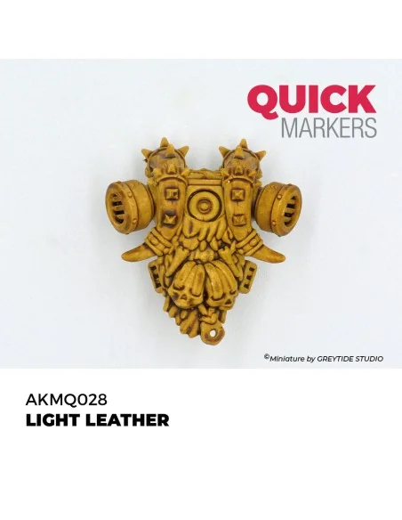 LIGHT LEATHER - QUICK MARKER - AK Interactive AKMQ028