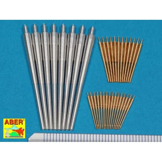 Set of barrels for Bismarck,Tirpitz - Aber Models RE-400-L01