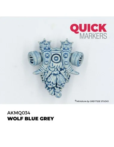 WOLF BLUE GREY - QUICK MARKER - AK Interactive AKMQ034