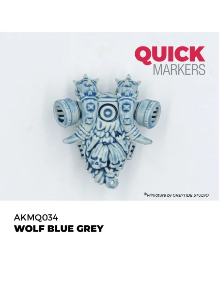 WOLF BLUE GREY - QUICK MARKER - AK Interactive AKMQ034