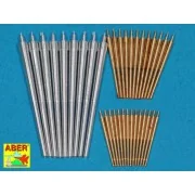 Set of barrels for Sharnhorst, Gnieisenau, 1/400 - Aber Models RE-4...