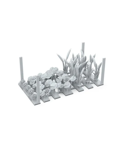 [NO_DESC] WATER LILIES & CATTAILS - AK Interactive AKBIT0024