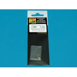 Set of 16 pcs 37mm barrels SK C/30, 1/400 - Aber Models RE-400-L03