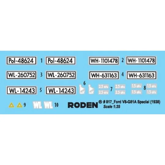 V8-G81A Special (1938) - Roden 817