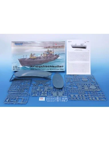 Kriegsfischkutter ‘WWII German Patrol and Minesweeper Ship’, 1/72 -...
