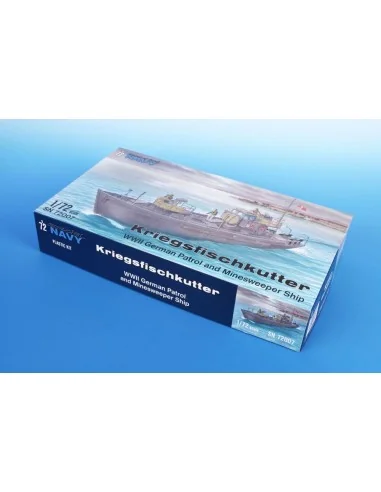 Kriegsfischkutter ‘WWII German Patrol and Minesweeper Ship’, 1/72 -...