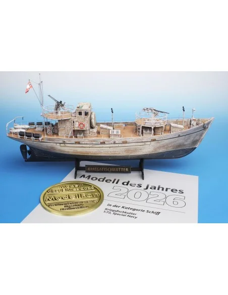 Kriegsfischkutter ‘WWII German Patrol and Minesweeper Ship’, 1/72 -...