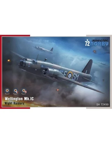 Vickers Wellington Mk.IC ‘Night Raiders’, 1/72 - Special Hobby 100-...