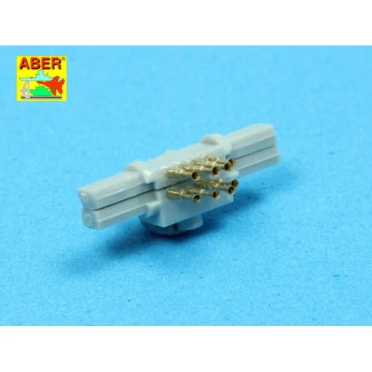 Set of 20 pcs QF 2-pdr (40mm) Mark VIII Pom-Pom, 1/400 - Aber Model... Set of 20 pcs QF 2-pdr (40mm) Mark VIII Pom-Pom, 1/400 - Aber Model...