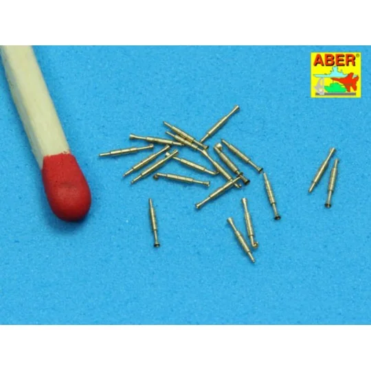 Set of 20 pcs QF 2-pdr (40mm) Mark VIII Pom-Pom, 1/400 - Aber Model... Set of 20 pcs QF 2-pdr (40mm) Mark VIII Pom-Pom, 1/400 - Aber Model...