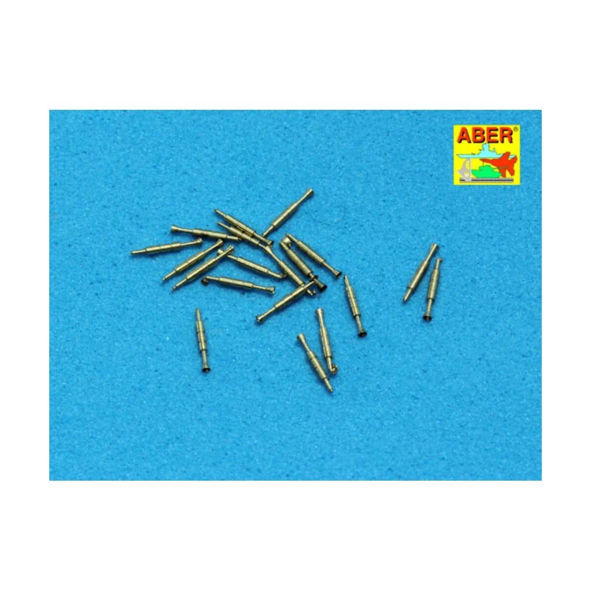 Set of 20 pcs QF 2-pdr (40mm) Mark VIII Pom-Pom - Aber Models RE-40...