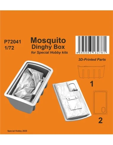 Mosquito Dinghy Box for Special Hobby kits, 1/72 - Special Hobby 12...