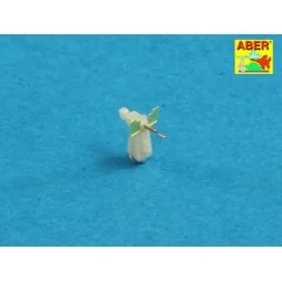 Set of 20 pcs 20mm L/70 Oerlikon barrels, 1/400 - Aber Models RE-40...