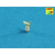 Set of 20 pcs 20mm L/70 Oerlikon barrels, 1/400 - Aber Models RE-40...