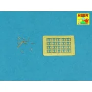 Set of 20 pcs 20mm L/70 Oerlikon barrels, 1/400 - Aber Models RE-40...