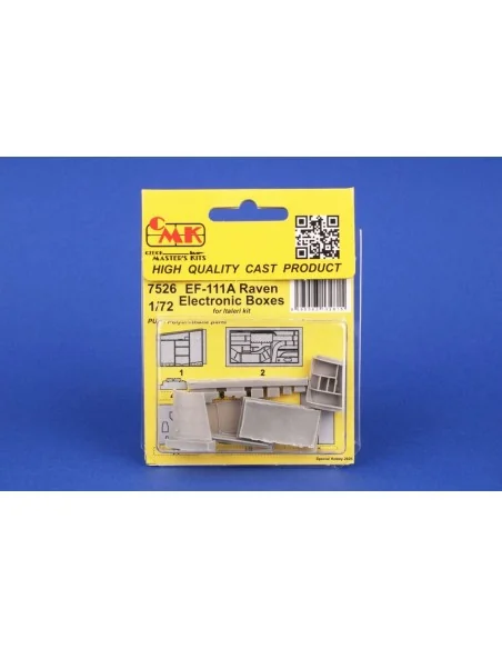 F-111A Open Electronics Boxes for Italeri, 1/72 - CMK 129-7526