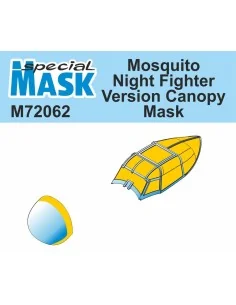 Mosquito NF Version Canopy Mask, 1/72 - Special Hobby 100-M72062