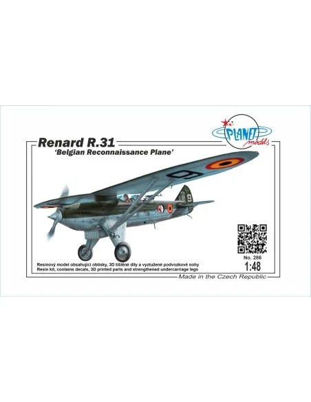 Renard R.31 'Belgian Recconaissance Plane', 1/48 - Planet Models 12...