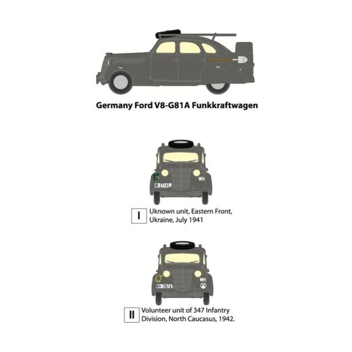 Ford V8-G81A Funkwagen - Roden 818