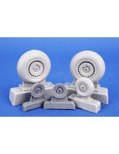 Dornier Do 217 Wheels Correction Set for ICM, 1/48 - CMK 129-4499