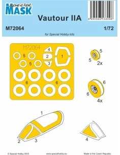 Vautour IIA MASK, 1/72 - Special Hobby 100-M72064