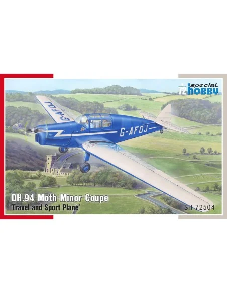 DH.94 Moth Minor Coupe 'Travel and Sport Plane', 1/72 - Special Hob...