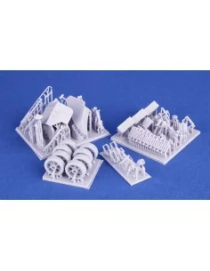 M5A1 Stuart Late (British) Conversion set for Tamiya, 1/48 - CMK 12... 2
