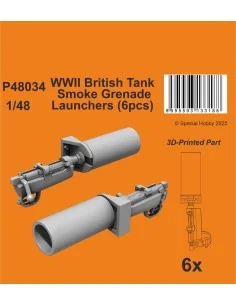 [NO_DESC] WWII British Tank Smoke Grenade Launchers, 1/48 - CMK 129...