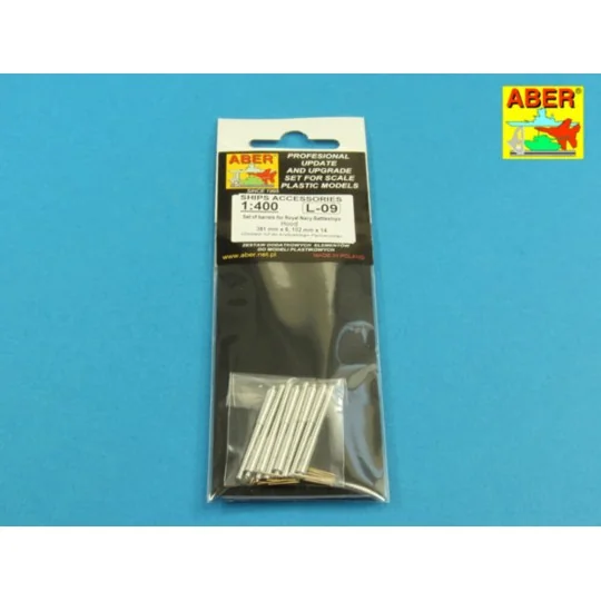 Set of barrels for Hood - Aber Models RE-400-L09