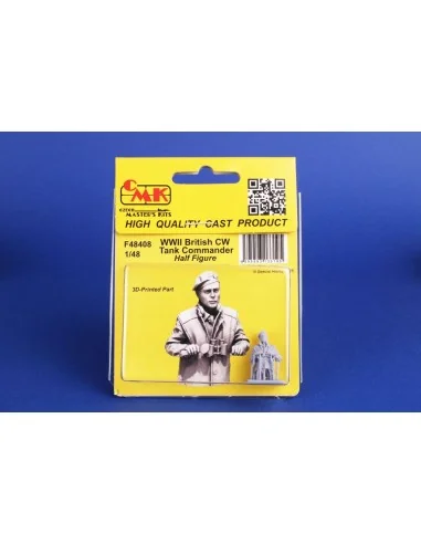 WWII British CW Tank Commander / Half Figure, 1/48 - CMK 129-F48408