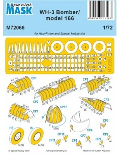 WH-3 Bomber / model 166 MASK, 1/72 - Special Hobby 100-M72066