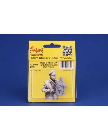 WWII British CW Tank Commander / Half Figure, 1/35 - CMK 129-F35409