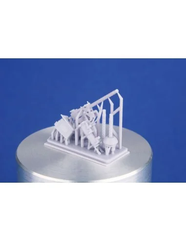 M5A1 Turret Machine Gun Mount and Gun Barrels, 1/48 - CMK 129-P48035