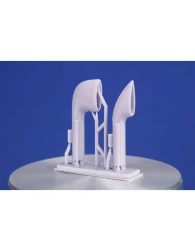 [NO_DESC] Lysander Exhaust (2 types) for Airfix, 1/48 - CMK 129-P48039