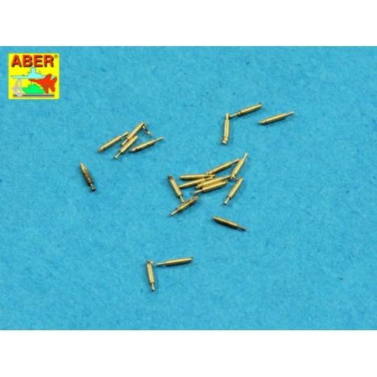 Set of 20 pcs (12,7mm) Vickers Mk.III - Aber Models RE-400-L10
