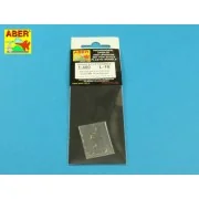 Set of 20 pcs (12, 7mm) Vickers Mk.III, 1/400 - Aber Models RE-400-L10 Set of 20 pcs (12, 7mm) Vickers Mk.III, 1/400 - Aber Models RE-400-L10