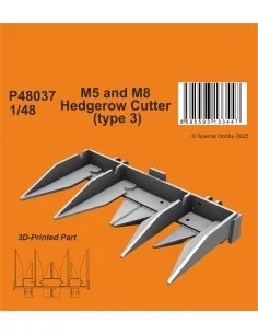 M5 and M8 Hedgerow Cutter type 3, 1/48 - CMK 129-P48037