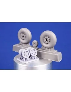 Fairey Barracuda Wheels for Trumpeter, 1/48 - CMK 129-4505 2
