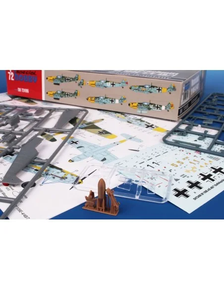 Messerschmitt Bf 109E-4/7 'Staffelkapitäne', 1/72 - Special Hobby 1...
