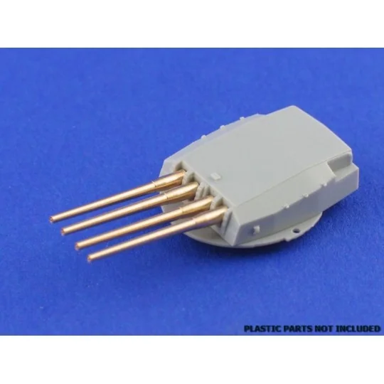 Set of 8 pcs 380 mm long barrels for ships Richelieu, Jean Bart, 1/...