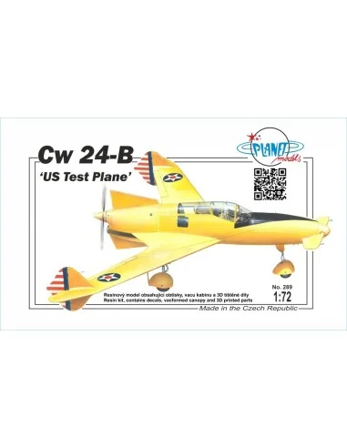 CW 24-B 'US Test Plane', 1/72 - Planet Models 129-PLT289