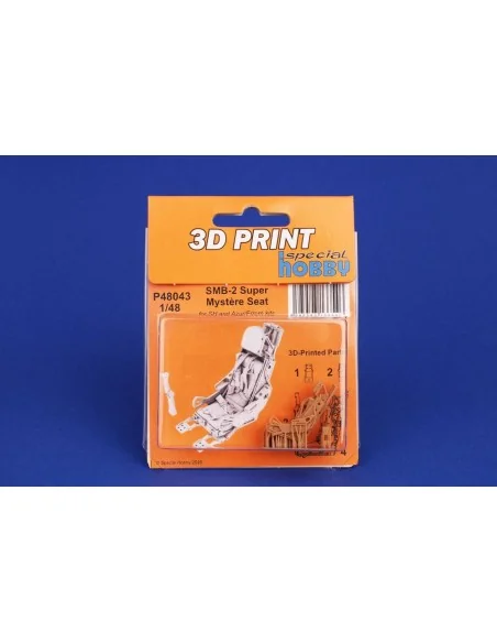 SMB-2 Super Mystère Seat for Special Hobby and Azur/Frrom, 1/48 - C...