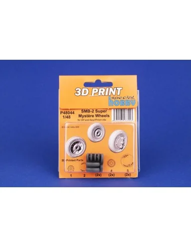 SMB-2 Super Mystère Wheels for Special Hobby and Azur/Frrom, 1/48 -...