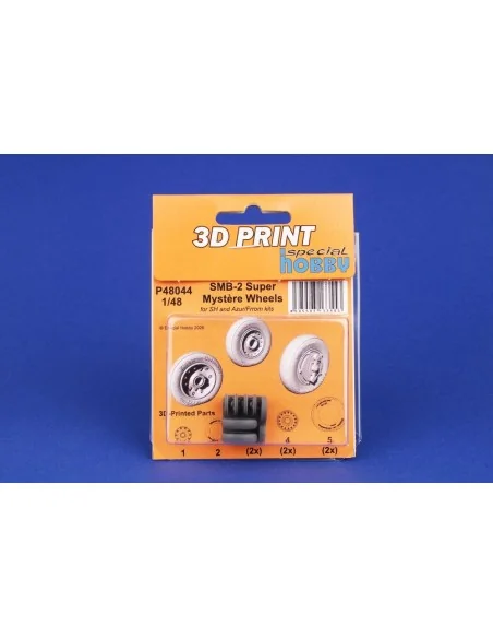 [NO_DESC] SMB-2 Super Mystère Wheels for Special Hobby and Azur/Frr...