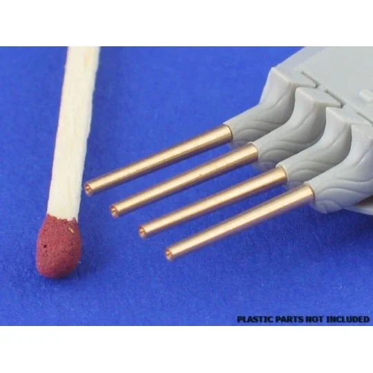 Set of 8 pcs 380 mm short barrels for ships Richelieu, Jean Bart, 1...