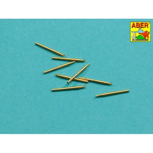 Set of 8 pcs 380 mm short barrels for ships Richelieu,Jean Bart - A...