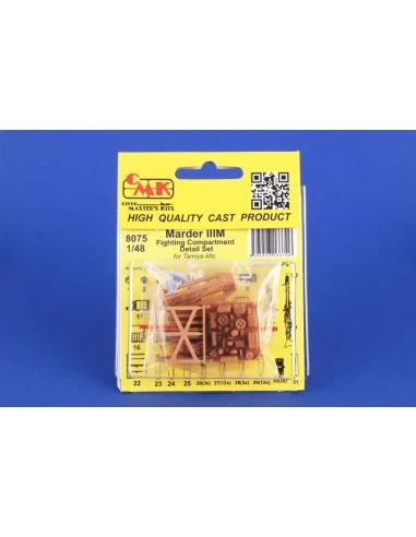 [NO_DESC] Marder IIIM Fighting Compartment Detail Set for Tamiya, 1...